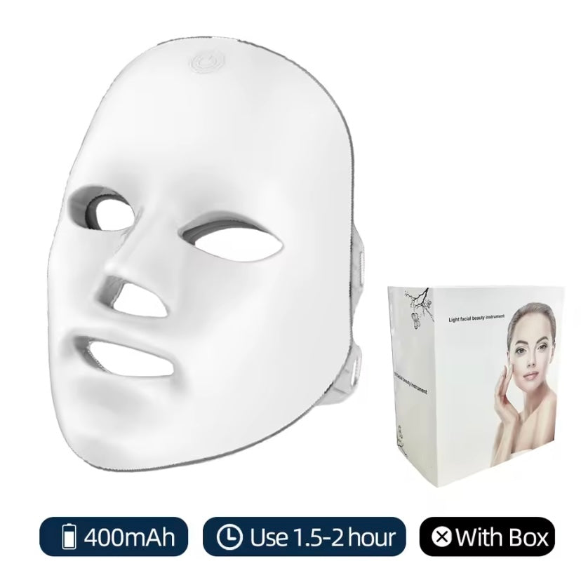 Led light mask therapy