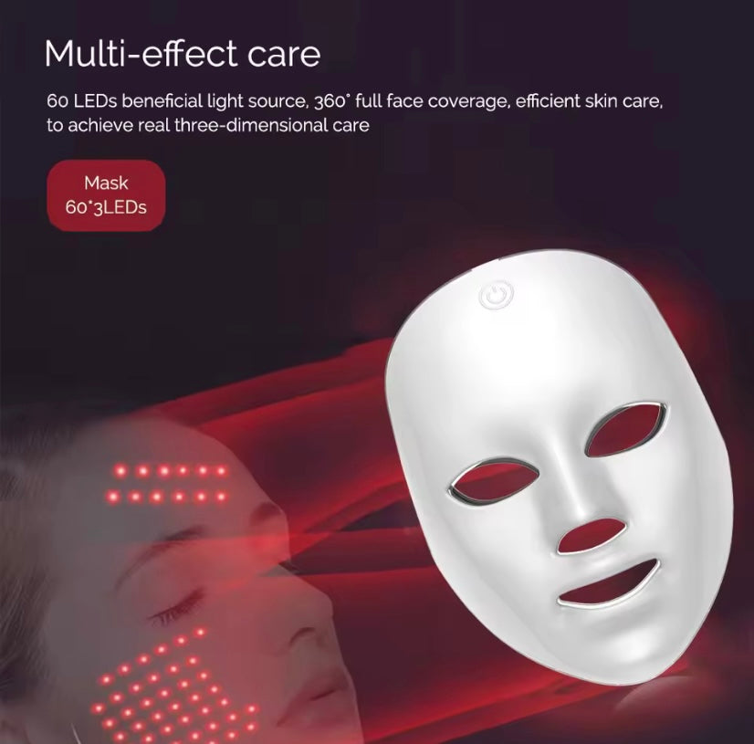 Led light mask therapy