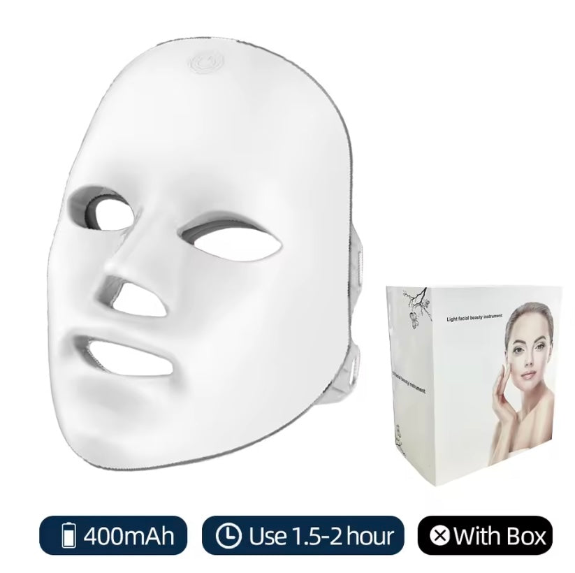 Led light mask therapy
