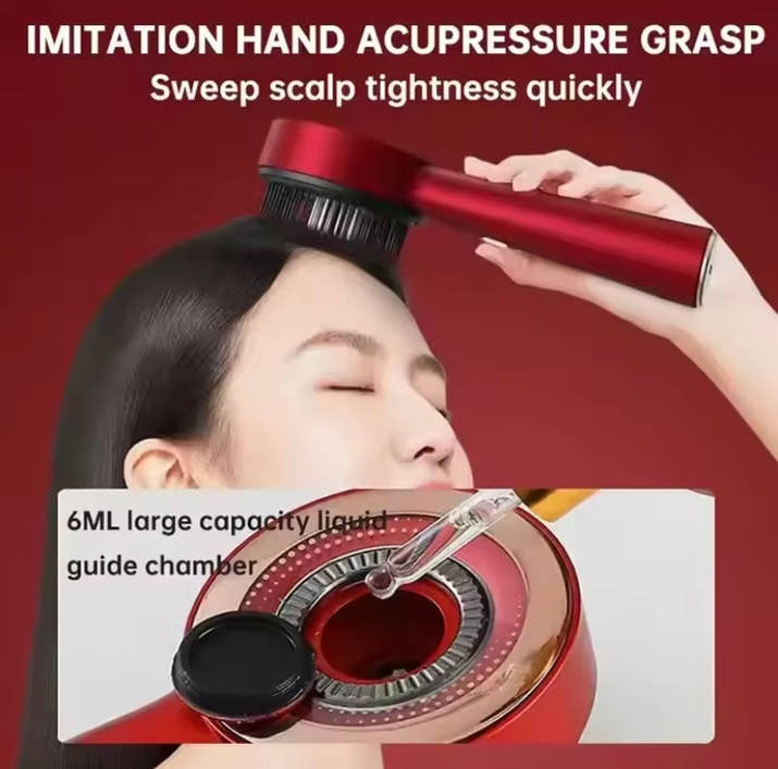 Head massager scalp