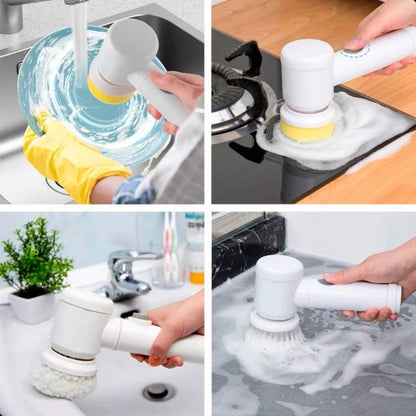 ELVOV™ 5-in-1 Cordless Electric Spin Scrubber